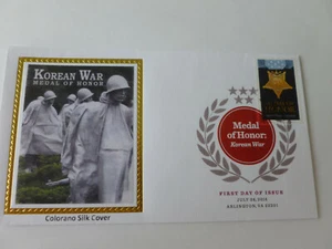 Korean War Navy Medal Of Honor Stamp 2014 Fdc Sc#4822 [DCP CANCEL] Colorano - Picture 1 of 2