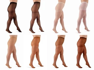 Women Sheer 20 Denier 3 packs Tights PLUS SIZES (UK 16-22) by Aurellie - Picture 1 of 12