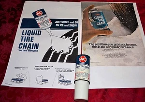 1969 Camaro Chevelle SS Z28 Yenko 427 Nova Liquid Tire Chain Refill Can Posters - Bild 1 von 6