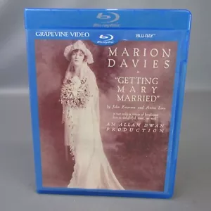 Marion Davies in Getting Mary Married Blu-Ray 1919 Grapevine Video - Picture 1 of 4