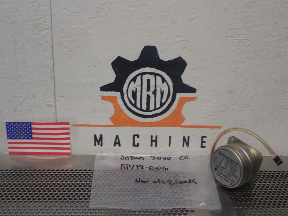 Japan Servo Type KP7P8-006 430406 Stepping Motor 7.5Deg/Step 45Ohms New - Image 1 of 4