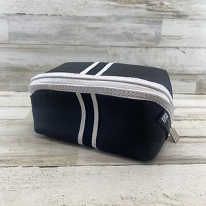 Saks Fifth Avenue exclusive for United Airline Cosmetic Bag Make-up Travel Pouch - Picture 1 of 8