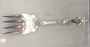 Eton by Wallace - RW&S Sterling - Pat. 1902 Fish Serving Fork (monogrammed) - Picture 1 of 7