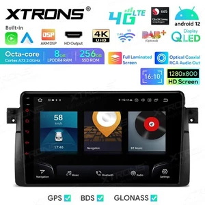 AUTORADIO ANDROID 12 8/256GB BMW E46 ROVER MG WIFI CARPLAY OCTA CORE NAVIGATORE - Foto 1 di 14