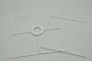 Set Of Square Lampshade Frame 20 Cm - Picture 1 of 1