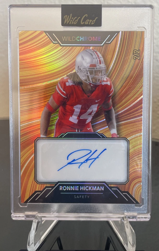 Ronnie Hickman Rookie Auto Cincinnati Browns 2023 WildChrome #2/2 Foto 1 de 1