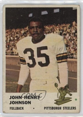 1961 Fleer John Henry Johnson #118 HOF - Image 1 of 2