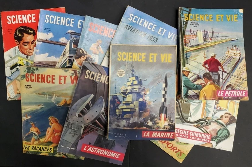 10 x  rRvues Science et vie hors série 1952... 1 953 - Photo 1/1