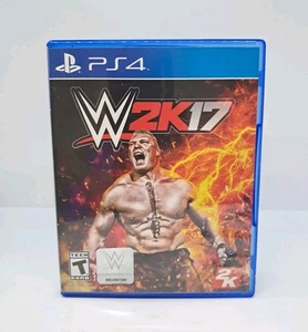 WWE 2K17 Sony PlayStation 4 PS4 Complete CIB Brock Lesnar - Picture 1 of 4