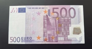 European Union 500 euro banknote 2002 Series N (Austria) Cir Excellent Condition - Picture 1 of 2