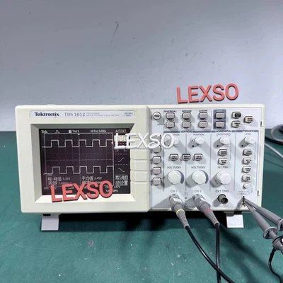 1 PCS Tektronix TDS1012 2 CHANNEL DIGITAL STORAGE OSCILLOSCOPE 100MHz TDS 1012 # - Image 1 of 4