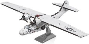 Metal Earth Consolidated PBY Catalina 3 Sheet 3D Model + Tweezer 00139 - Picture 1 of 3