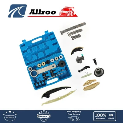 Fit For Audi A4 VW CC Tiguan Jetta  2009 2010-2014 Timing Chain & Tool Kit - Image 1 of 4