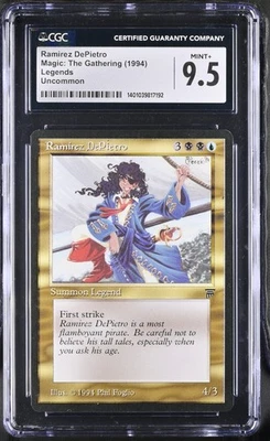 RAMIREZ DEPIETRO Legends CGC 9.5 Vintage MTG [Nostalgium] - Image 1 of 2