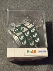 Michigan State Spartans Toy Puzzle Cube RUBIKS CUBE Game Toy Adult New Kids - Bild 1 von 1