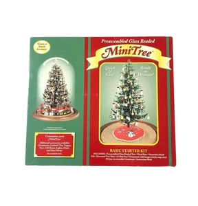 Vintage Westrim Crafts Glass Bead Mini Christmas Tree Starter Kit New Open Box - Picture 1 of 6
