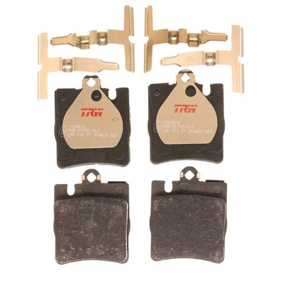 Rear Disc Brake Pad Set for Mercedes-Benz C230 2003 - 2007 TRW Ultra TXH0876 Foto 1 de 4