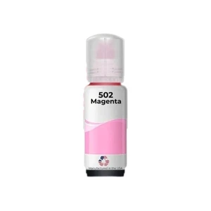 Compatible Ink Bottle For Epson 502 (T502320-S) 70 ml Magenta-USA - Picture 1 of 2