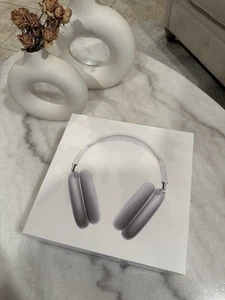 Apple AirPod Max Silver Over-Ear Headphones - Photo 1 sur 1