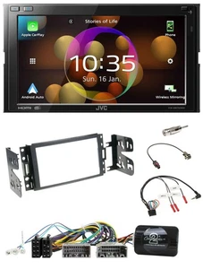 JVC DAB Lenkrad 2DIN Bluetooth USB Autoradio für Jeep Grand Cherokee 2011-2014 - Bild 1 von 12