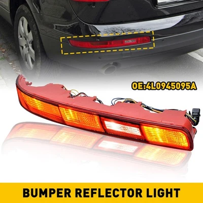 4L0945095A For 2006-2015 Audi Q7 Left Rear Bumper Stop Lamp Reflector Light USA — 第 1/4 张图片