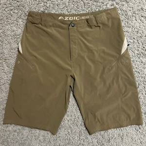 Zoic Herren Shorts 34x12 braun Radsport MTB Lineage 12 Ether Cargo OHNE INNENFUTTER Biker - Bild 1 von 10