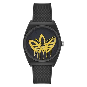 Adidas Project Two – Orologio Unisex Nero Logo Giallo (AOST22038) - Imagen 1 de 5