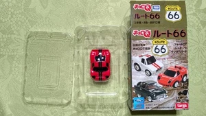 1-8 Choro Q 7 Years Targa x Takara Tomy Route 66 Ford GT Red x Racing Stripe - Picture 1 of 9