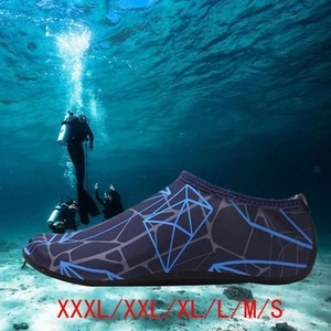 3 mm Neopren-Tauchanzug-Stiefel, kratzfeste Strandschwimmsocken, - Picture 1 of 36