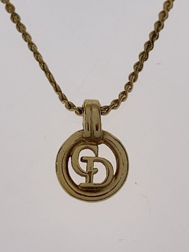 Collana Christian Dior Donna Donna con Top GLD Usata