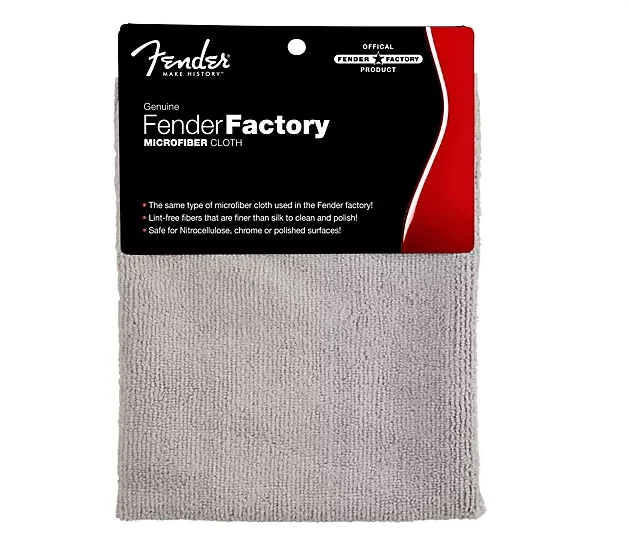 Подлинная заводская полировальная ткань из микрофибры для гитары/инструмента Fender 099-0523-000 - Изображение 1 из 1