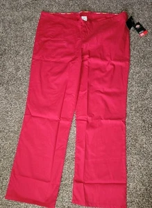 Dickies EDS Signature Unisex Scrub Pants Red  XLG XLarge Reg 31"  BNWT - Picture 1 of 4