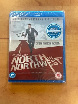 North By Northwest Blu-Ray Cary Grant, Hitchcock new & sealed - Image 1 of 2