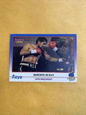 1991 Roberto Duran Kayo #82 Promo National/Anaheim Boxing - Image 1 of 3