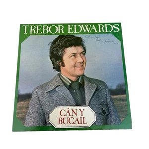 Signed Trebor Edwards Can Y Bugail Welsh 12” Vinyl LP Record Signed by artist - Picture 1 of 7