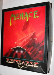 Menace (Psygnosis 1988) Commodore C64 (CIB) 8-bit working - Picture 1 of 4