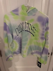 Converse Tie Dye Hoodie Girls XL Mid Drif  - Picture 1 of 3