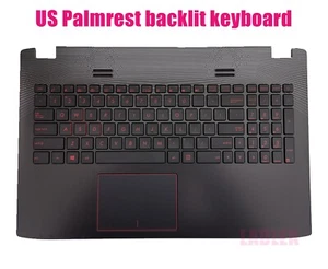 US Palmrest Backlit keyboard for ASUS ROG GL552V/GL552VX/GL552VW/GL552VL - Picture 1 of 2