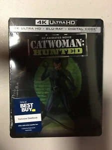 CATWOMAN: HUNTED (4K UHD + BLU-RAY + DIGITAL.  EXCLUSIVE STEELBOOK™ EDITION) - Picture 1 of 2