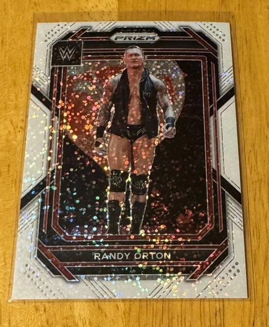 2023 Panini Prizm WWE Randy Orton #200 WHITE SPARKLE SP