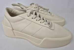 Fear of God Men's Low Bone Aerobic Low Top Leather Sneakers Size 41 - Picture 1 of 7