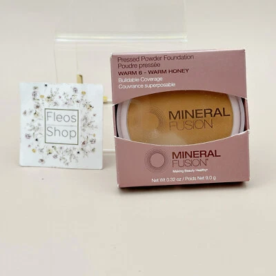 Mineral Fusion Pressed Powder Foundation Warm 6 Warm Honey - 100% Authentic - Image 1 of 3