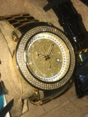 Joe Rodeo JUNIOR JJU53 Chronograph Diamonds 2.5 Carats Wristwatch Quartz  - Image 1 of 4