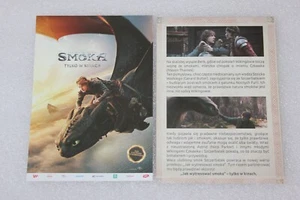 How to Train Your Dragon (2025) Polish Promo FLYER - LEAFLET - Picture 1 of 1