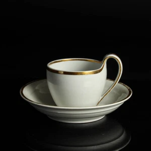 Fürstenberg Porzellan Org. Tasse und Untertasse Empire um 1800 Stempel #3 - Bild 1 von 6