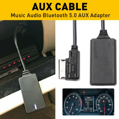 Adaptador AUX Bluetooth 5.0 para Audi Q3/Q5/Q7RS4/RS5/RS6/RS7/RS Q3 AMI Music Audio Foto 1 de 4