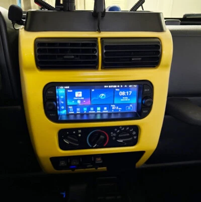 Für Chrysler Jeep Dodge 1998-2010 Android 14 Autoradio GPS WIFI CarPlay BT - Bild 1 von 4
