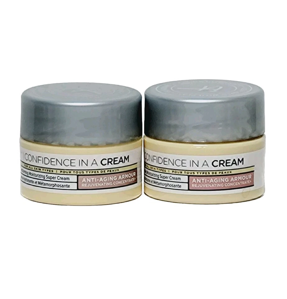 2× IT Cosmetics Confidence In A Cream Rejuvenating Concentrate 7ml Each Sample - Image 1 of 1