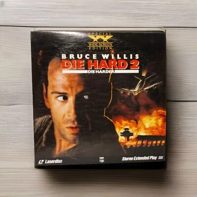 Die Hard 2 Die Harder Widescreen Edition Laserdisc Movie 1990 Bruce Willis  - Image 1 of 4