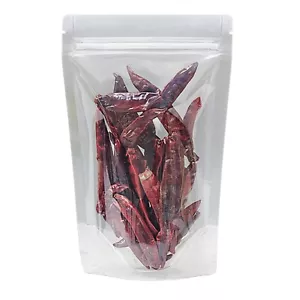 Clear Stand Up Pouches Transparent Resealable Zip Lock Bags Food Grade Heat Seal - Picture 1 of 12
